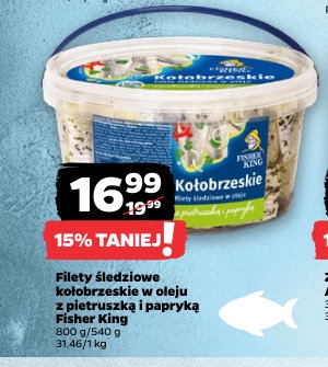 filety śledziowe kołobrzeskie w oleju z pietruszką i papryką