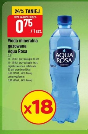 woda mineralna gazowana