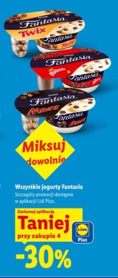 Wszystkie jogurty Fantasia