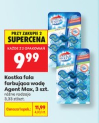 Kostka fala farbująca wodę