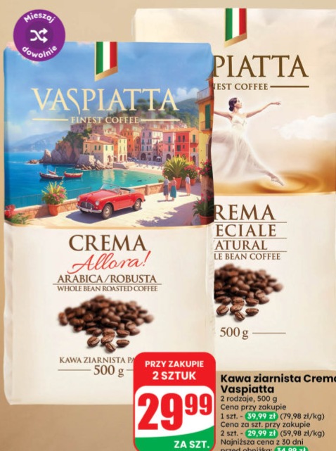 Kawa ziarnista Crema