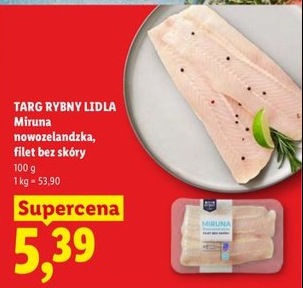 miruna nowozelandzka filet bez skóry