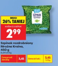 szpinak rozdrobniony