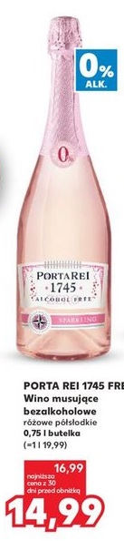Wino musujące bezalkoholowe