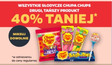 Wszystkie słodycze Chupa Chups