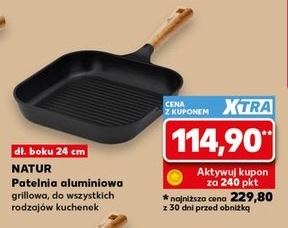 patelnia aluminiowa grillowa