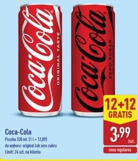 napój gazowany cola