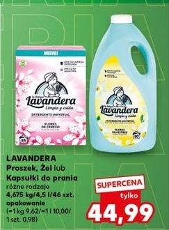 proszek, żel lub kapsułki do prania