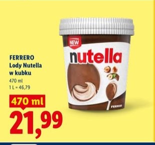 lody Nutella