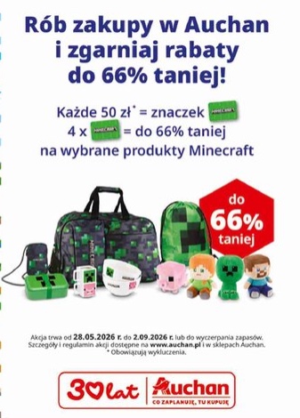 Wybrane produkty Minecraft