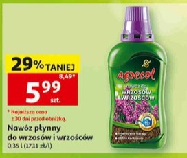 Nawóz płynny do wrzosów i wrzośców