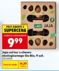 Jaja od kur z chowu ekologicznego