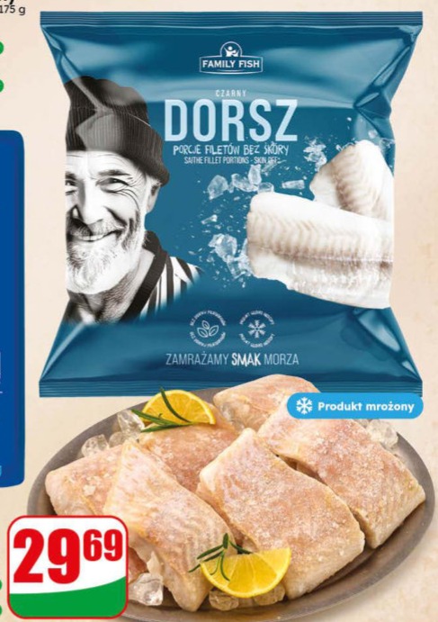 Dorsz czarny filet