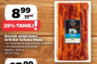 Boczek wieprzowy w marynacie paprykowo-ziołowej
