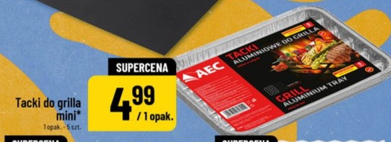 Tacki do grilla mini