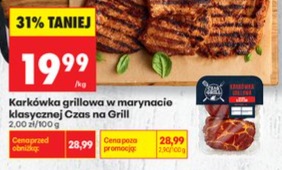 Karkówka grillowa w marynacie klasycznej