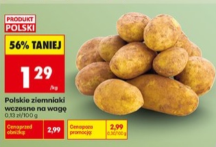 polskie ziemniaki wczesne