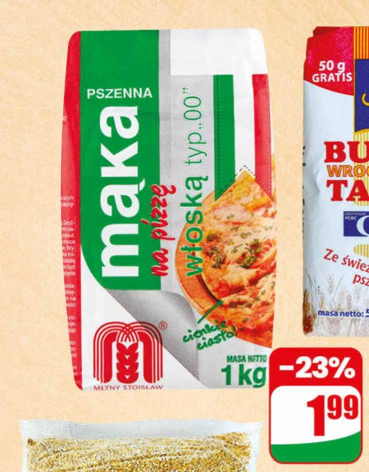 Mąka pszenna na pizzę
