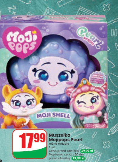 Muszelka Mojipops Pearl