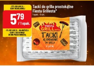 Tacki do grilla prostokątne