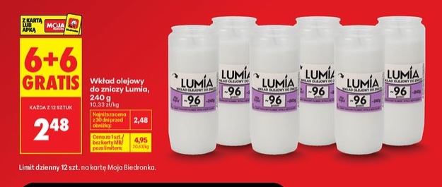wkład olejowy do zniczy