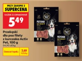 Przysmak dla psa filety z kurczaka