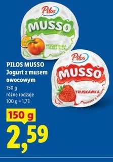 Jogurt z musem owocowym