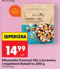 Mieszanka Coconut Mix z żurawiną i migdałami