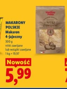 makaron nitki zawijane