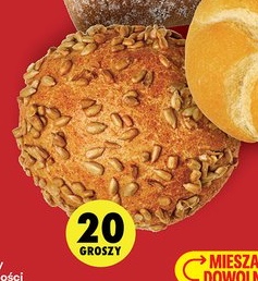 bułka grahamka ze słonecznikiem