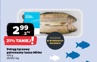 pstrąg tęczowy patroszony