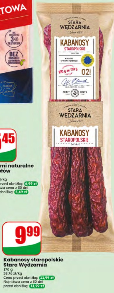 kabanosy staropolskie
