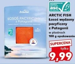łosoś wędzony pacyficzny z Patagonii w plastrach