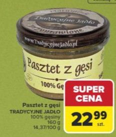 Pasztet z gęsi 100% gęsiny