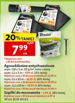 Agrowłóknina antychwastowa