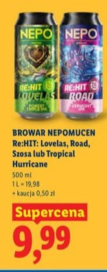 Piwo Re:HIT: Lovelass, Road, Szoza lub Tropical Hurricane
