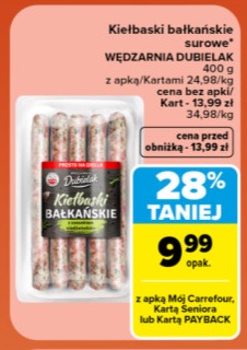 Kiełbaski bałkańskie surowe