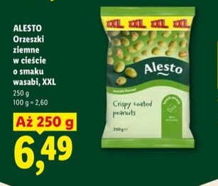Orzeszki ziemne w cieście o smaku wasabi