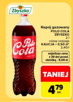 Napój gazowany cola