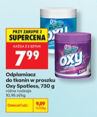 Odplamiacz do tkanin w proszku