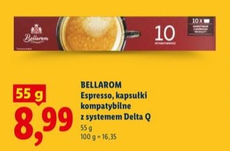 kapsułki kawy espresso kompatybilne z systemem Delta Q