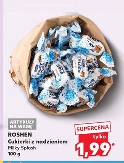 cukierki z nadzieniem Milky Splash