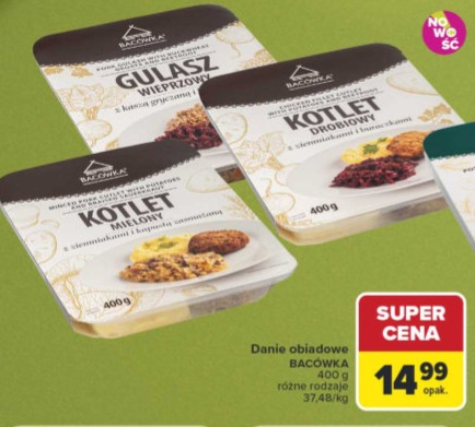 Danie obiadowe różne rodzaje