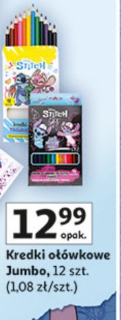 Kredki ołówkowe Jumbo, 12 szt.