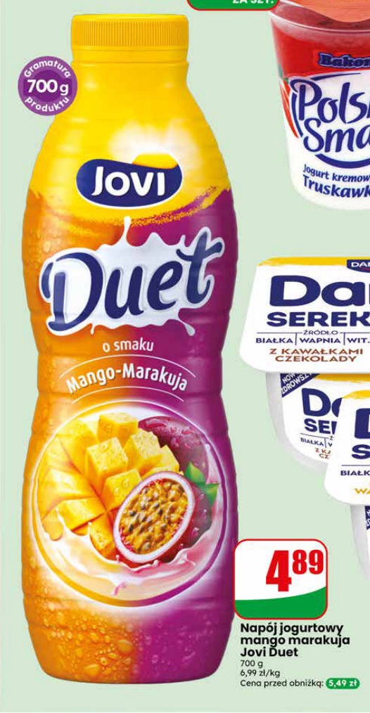 napój jogurtowy mango marakuja