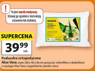 poduszka ortopedyczna Aloe Vera