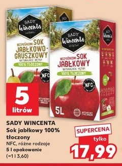 Sok jabłkowy 100% tłoczony NFC