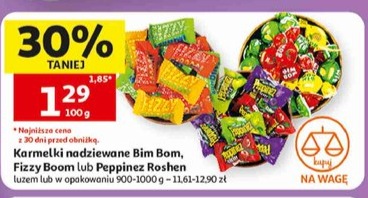 karmelki nadziewane różne marki