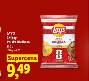 chipsy Polska Kiełbasa