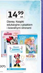 Książki edukacyjne z pisakiem i ścieralnymi stronami